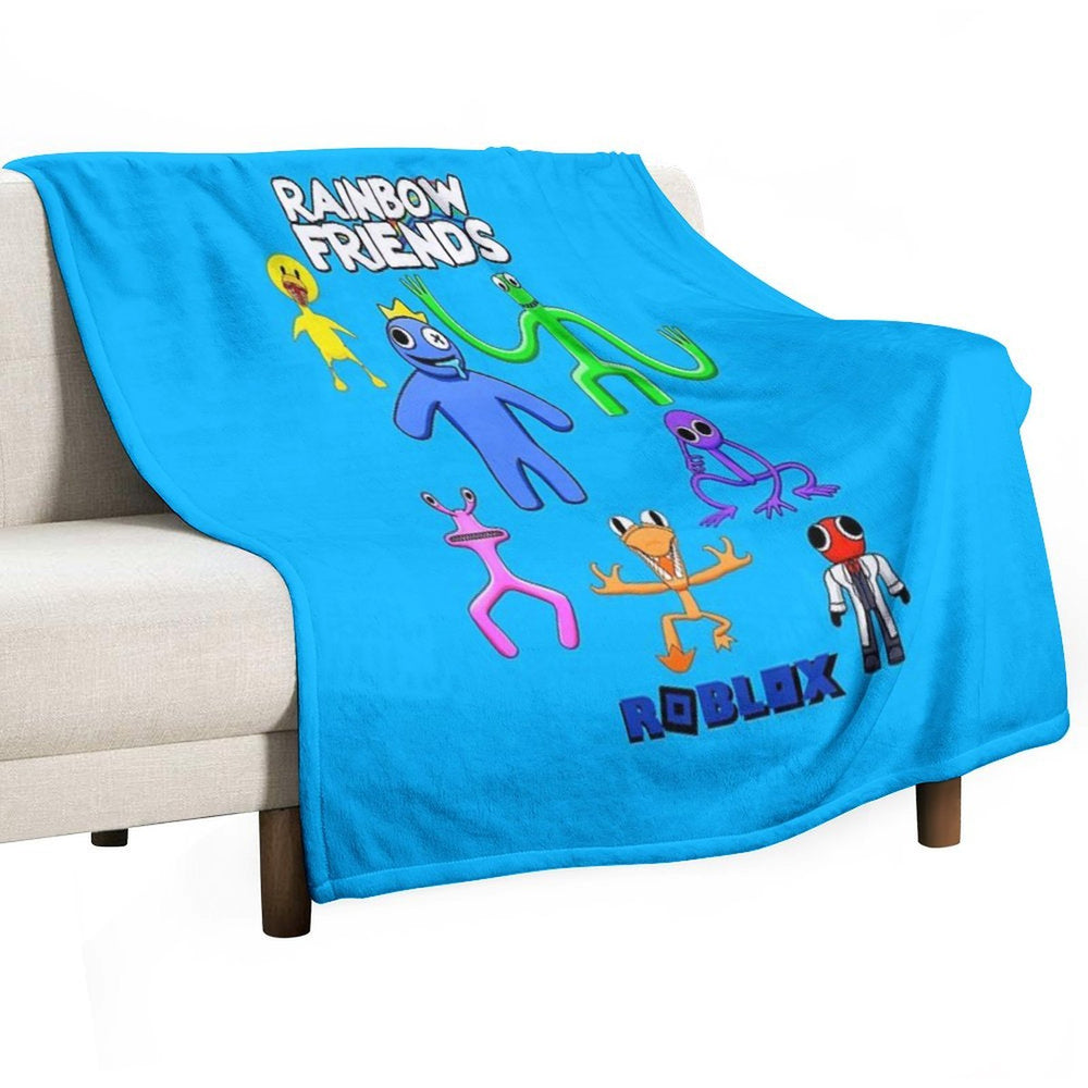 Rainbow Friends Multi-functional Throw Blanket