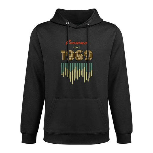 Awesome Since 1969 Fifty 50th Birthday Gag Joke Gift Idea Colorfast Hoodie