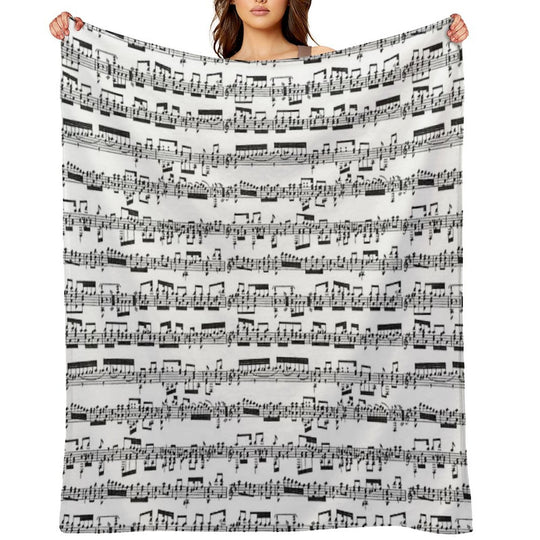 Sheet Music Premium Throw Blanket
