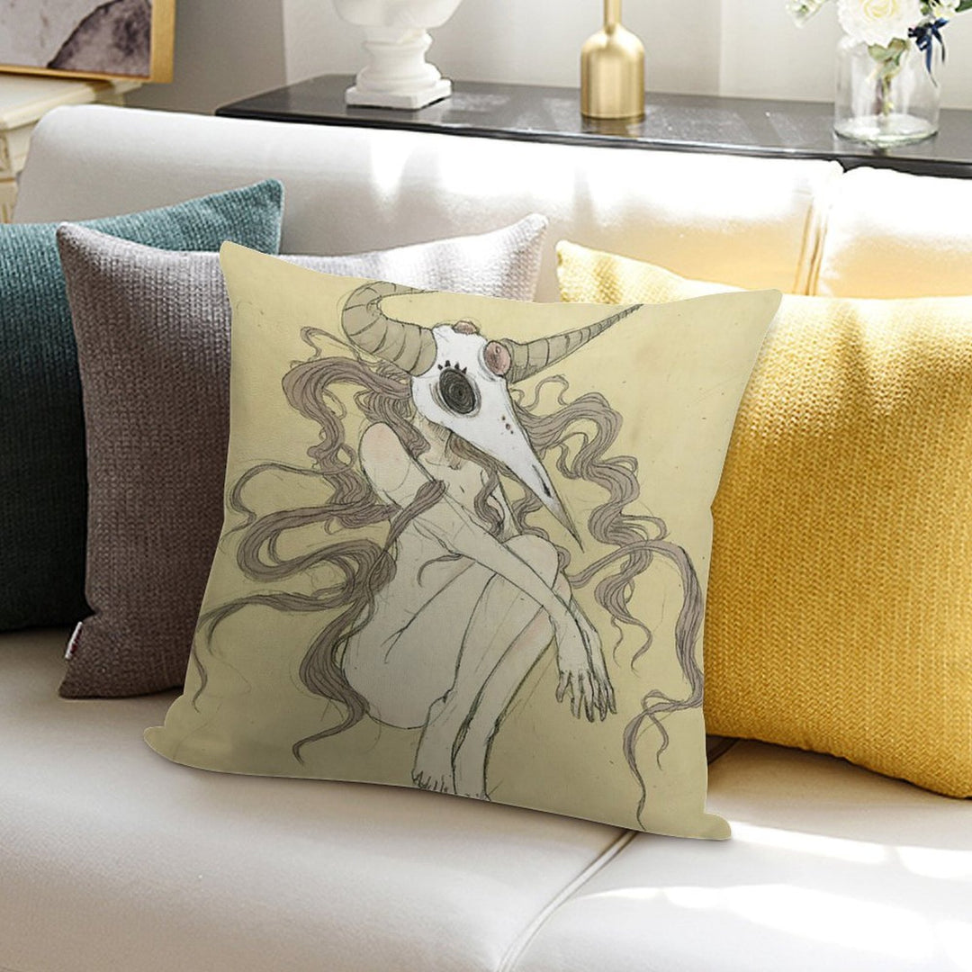 Where I Fit In Soft Reinforced Edging Throw Pillow