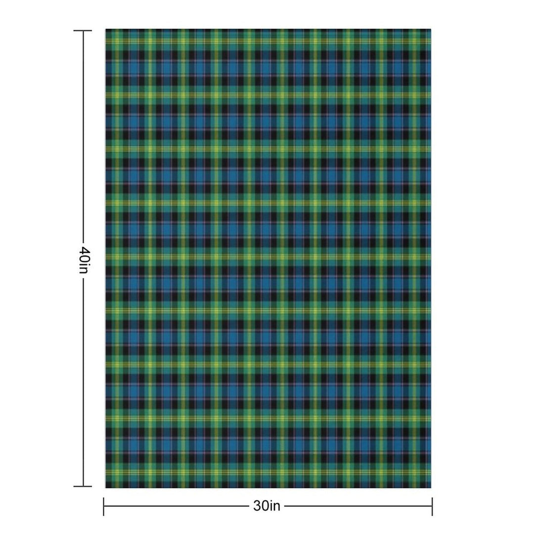 Clan Watson Tartan Velvety-soft Throw Blanket