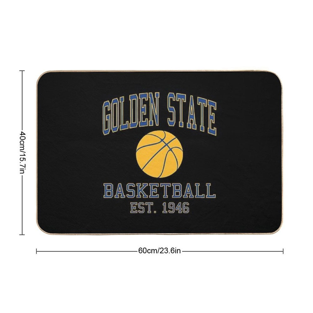 Golden State Basketball  Pet-Safe Bath Mat