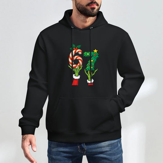 67 Christmas 6 7 Meme Hands Holiday Gen Alpha for Kids Youth Customizable Surface Hoodie