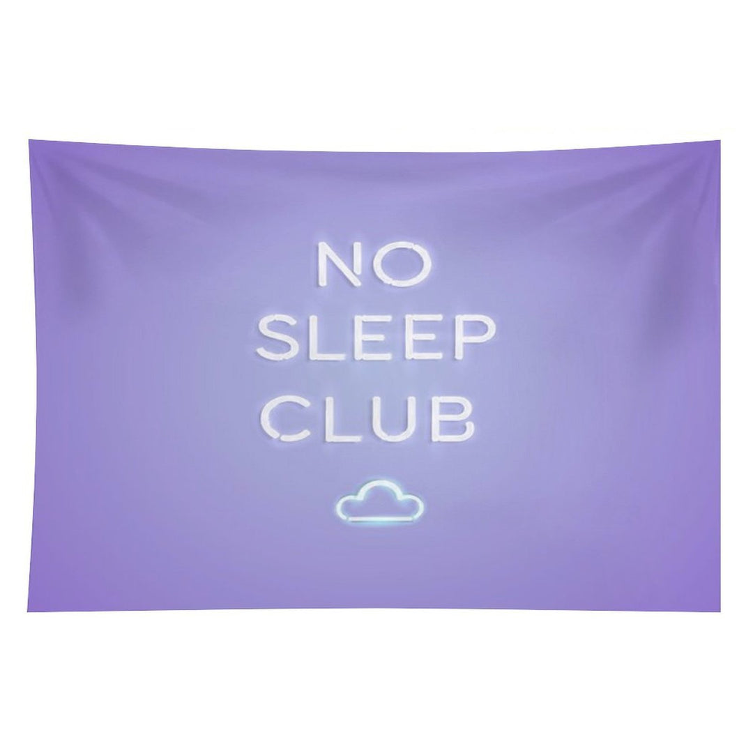 No Sleep Club Tapestry