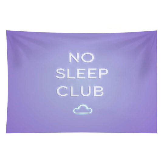 No Sleep Club Tapestry