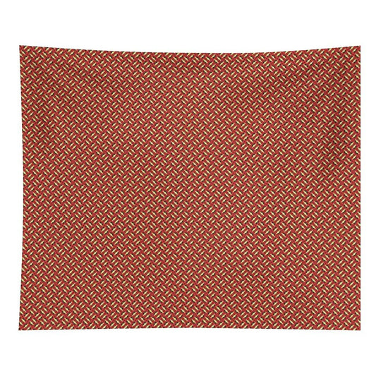 Red And Yellow Alternating Bouquet Tapestry