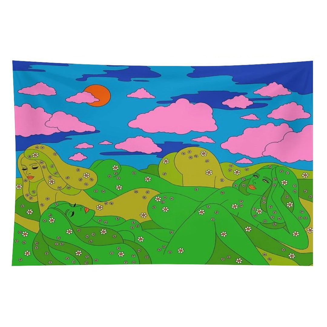 Miss Mountains Tapestry