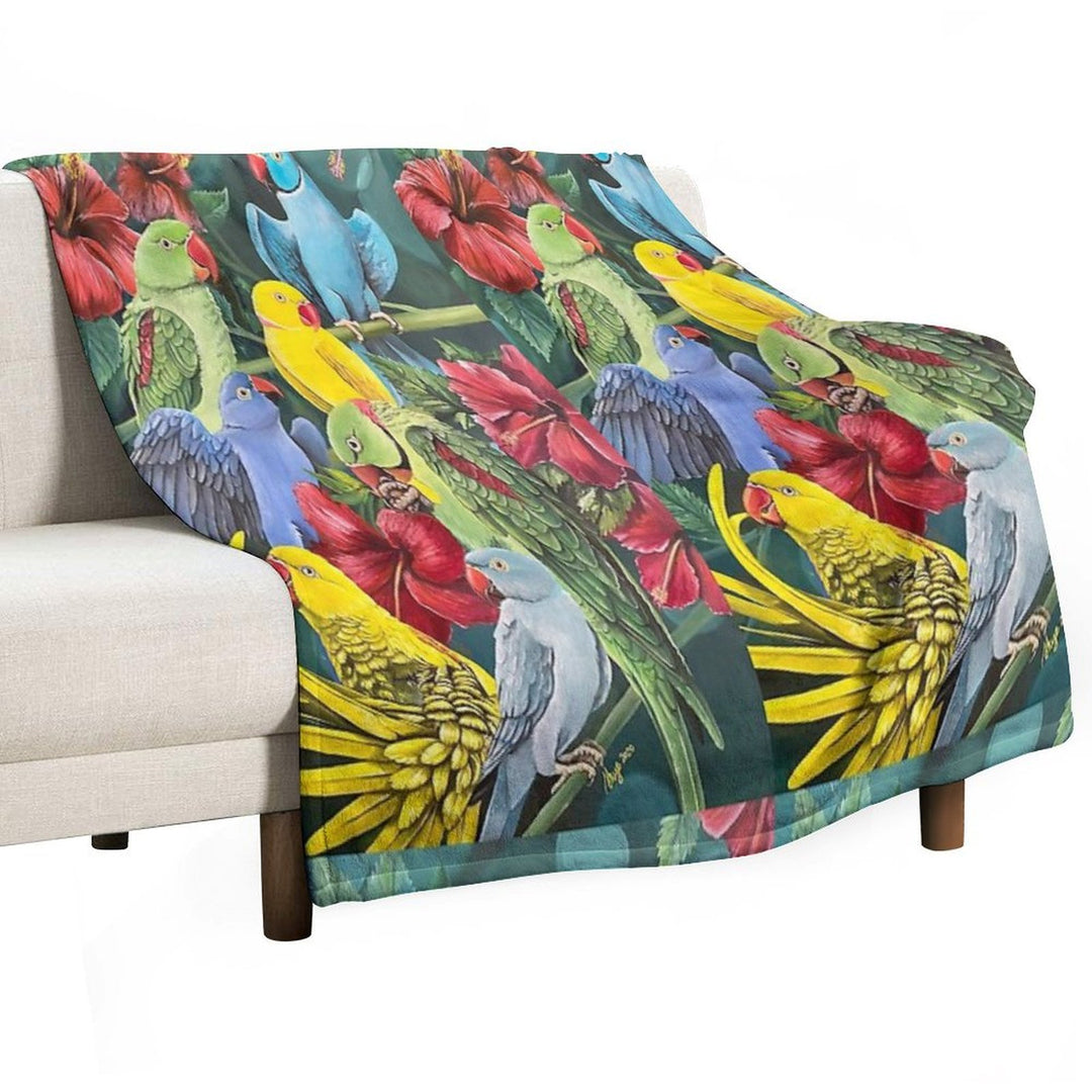 Alex's N Ringnecks All-season Throw Blanket