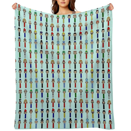 Pal Pattern Durable Throw Blanket