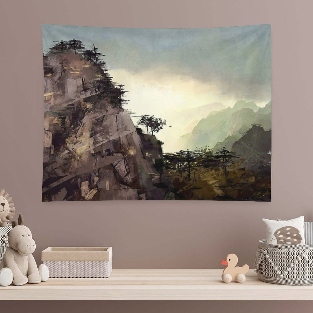 Misty Mountain Tapestry
