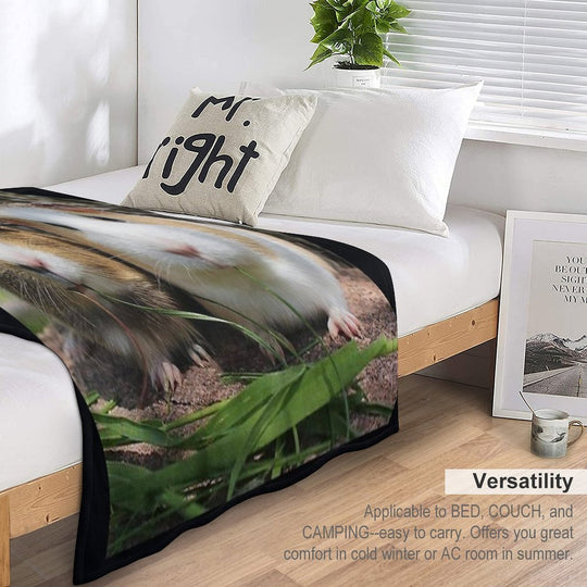 Guinea Pig – Cavy Collection – Model 01 Premium Throw Blanket