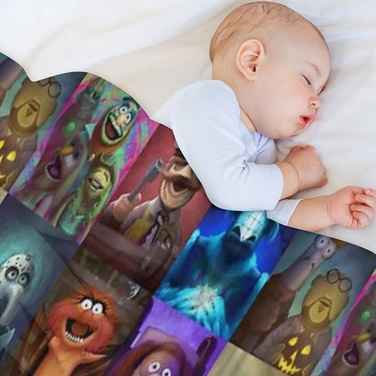 Muppet Maniacs Series 1 Compact Throw Blanket