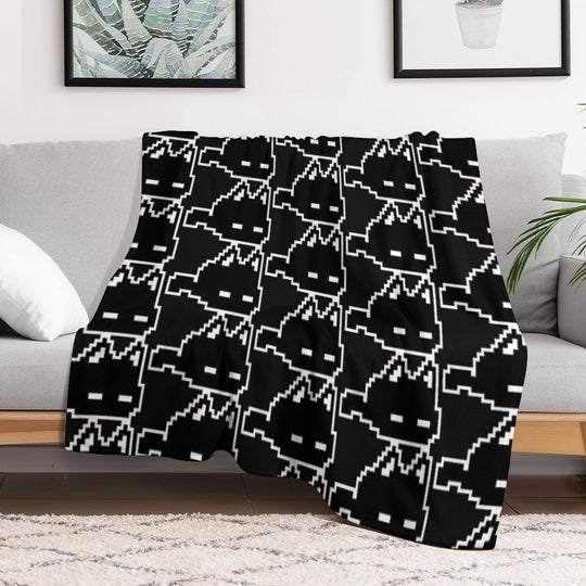 Omori Cat Mewo Sustainable Throw Blanket