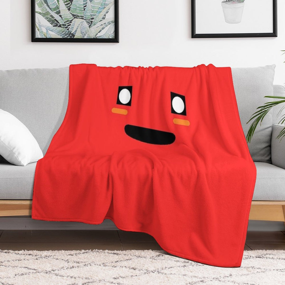 Cute Miata Face Compact Throw Blanket