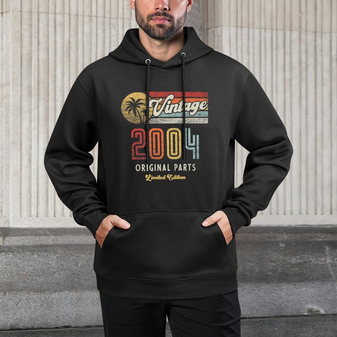 Vintage 2004 Original Parts Palms 21st Birthday Premium Customizable Surface Hoodie