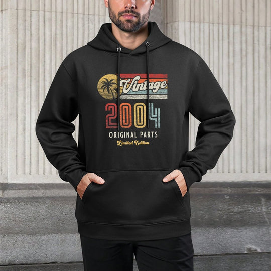 Vintage 2004 Original Parts Palms 21st Birthday Premium Customizable Surface Hoodie
