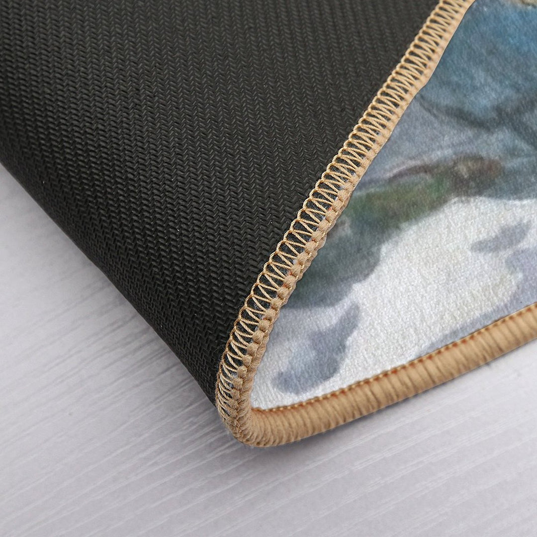 Jo Sketching at Good Harbour Beach   1923 by Edward Hopper  Easy To Clean Bath Mat