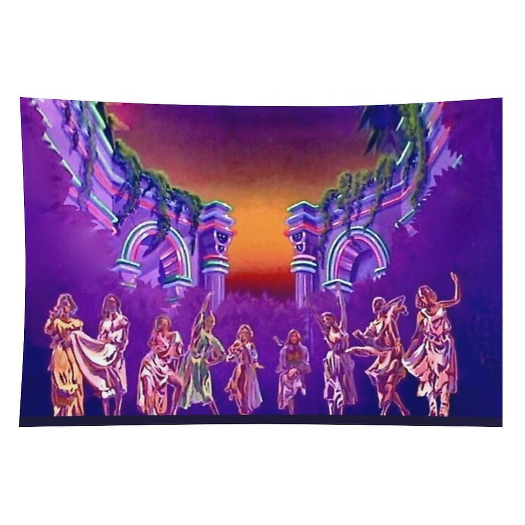 Xanadu - Olivia Newton-John - Mural  Designs by PopRetroDisco Tapestry