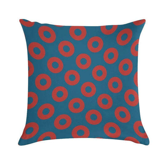Fishman Donuts - Phish Soft High-Density Material Throw Pillow