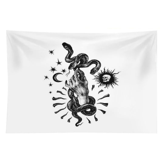 Martial Snake Tapestry