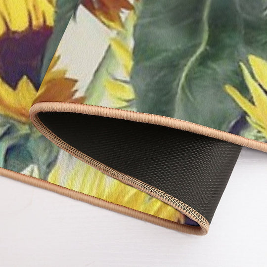 Sunflowers Forever  Rapid-Drying Bath Mat