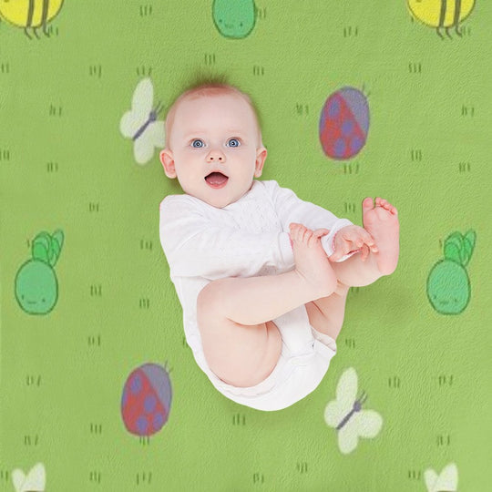 Adventure Time™ End Credits Pattern Easy Care Throw Blanket