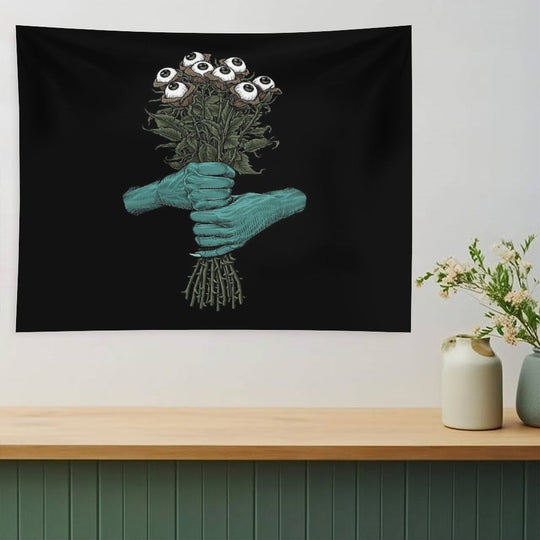 Monster Bouquet Tapestry