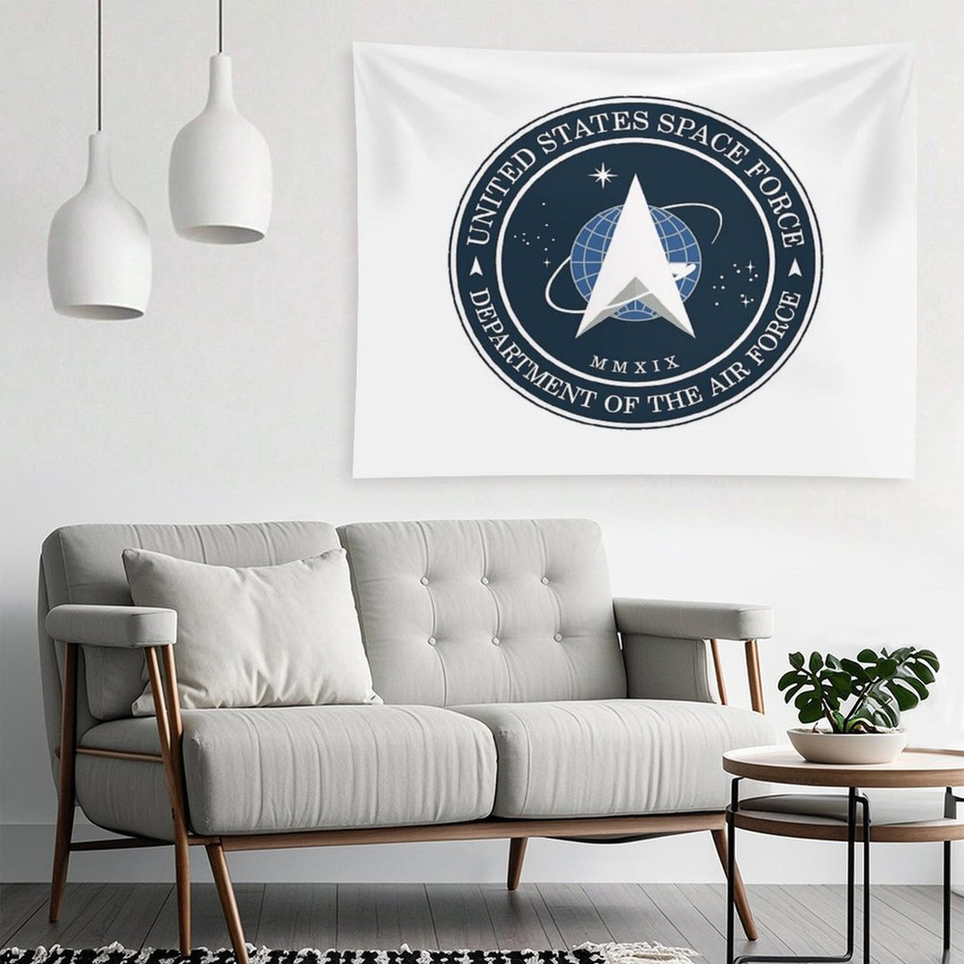 US Space Force Crest Tapestry