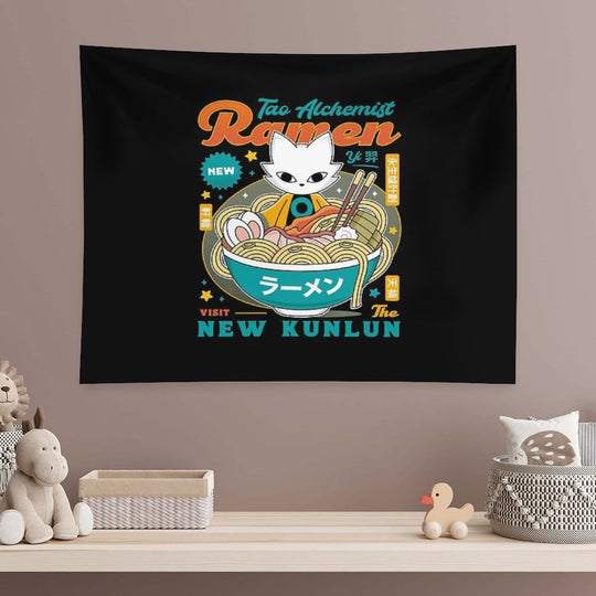 The Mysterious Alchemist Ramen Tapestry