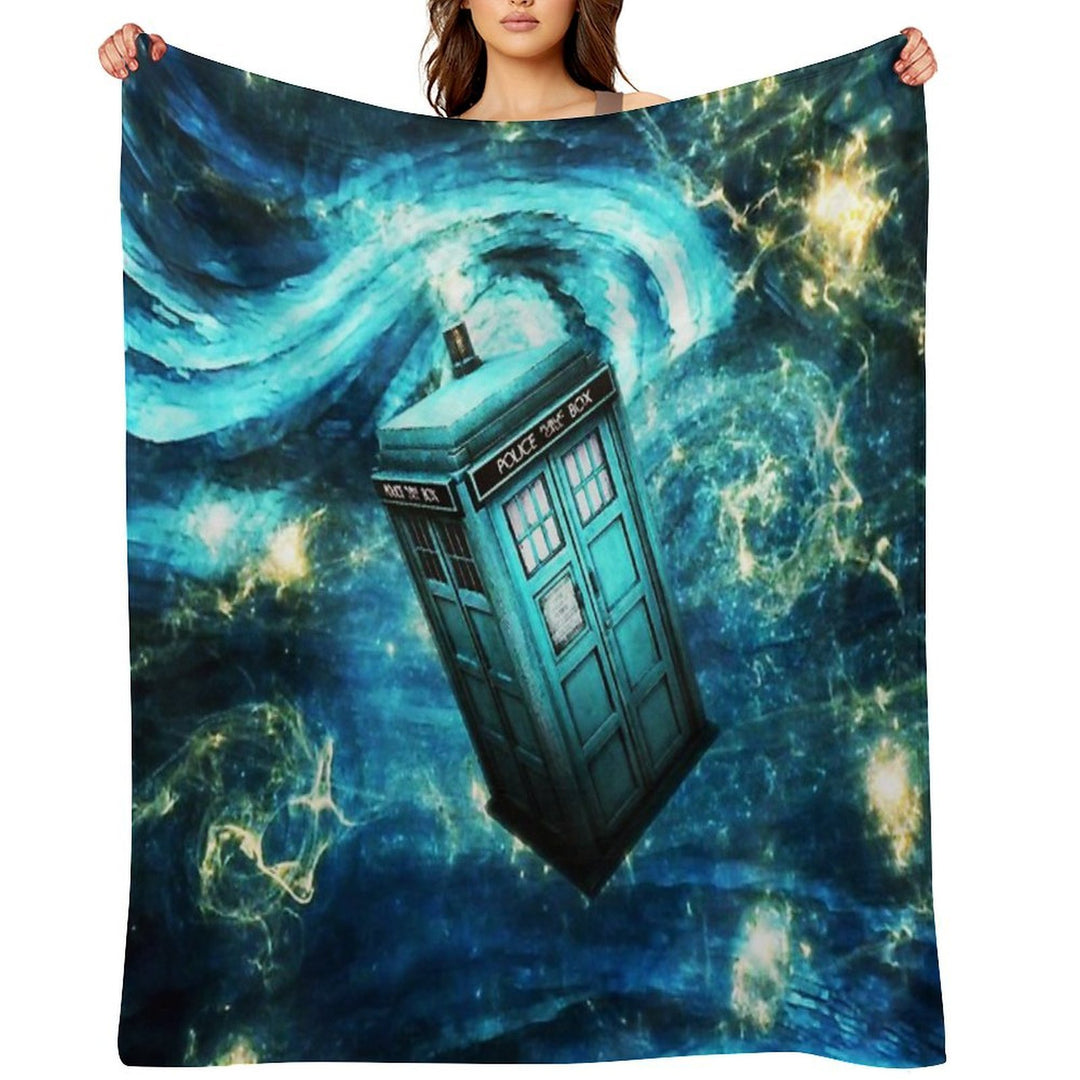 The Starry Night Compact Throw Blanket