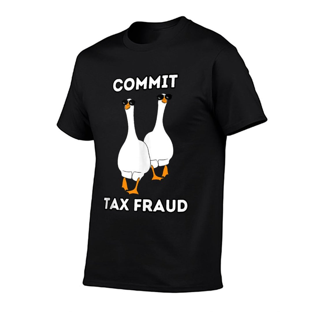 Commit Tax Fraud  Polyester Blend T-Shirt