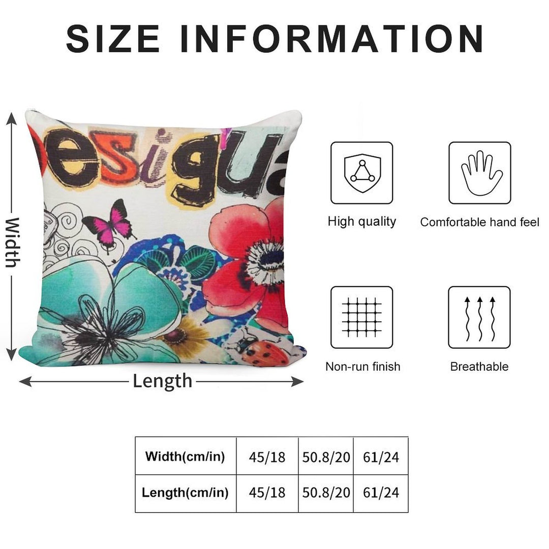 Desigual Custom Soft Style Accent Throw Pillow