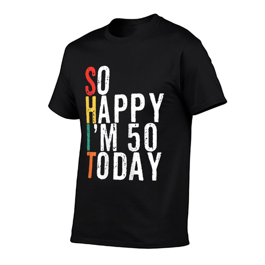 Womens 50th Birthdays For Her Gift  Tagless Design T-Shirt