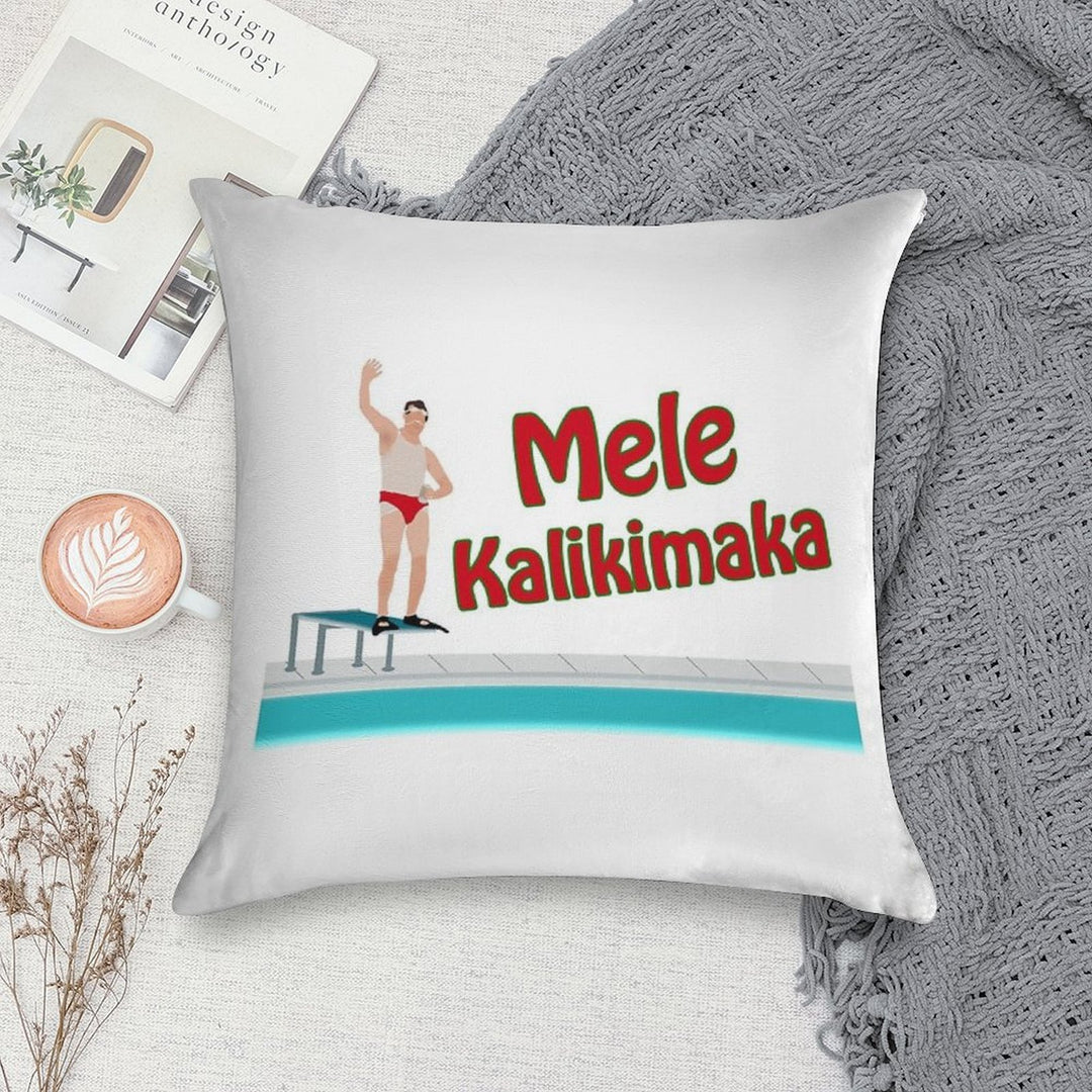 Christmas Vacation - Mele Kalikimaka Soft Shrink-Resistant Throw Pillow