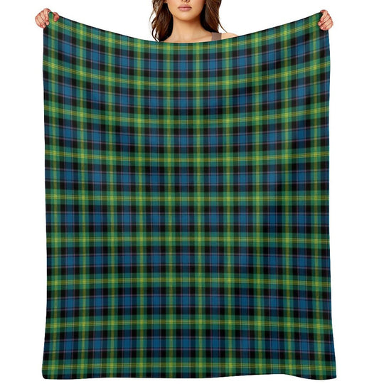 Clan Watson Tartan Velvety-soft Throw Blanket