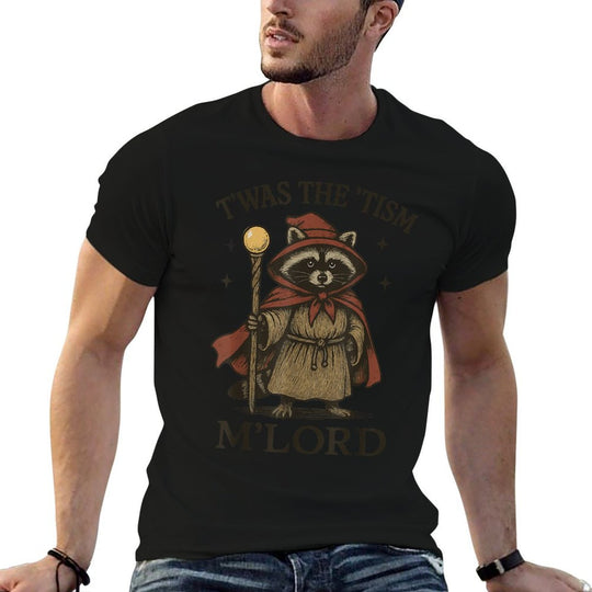 Twas The Tism Mlord Raccoon  Breathable T-Shirt