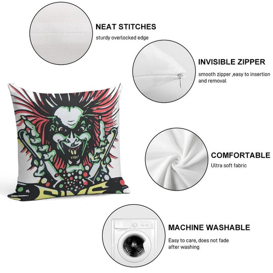 Sims Staab Skateboard Soft Fade-Resistant Throw Pillow