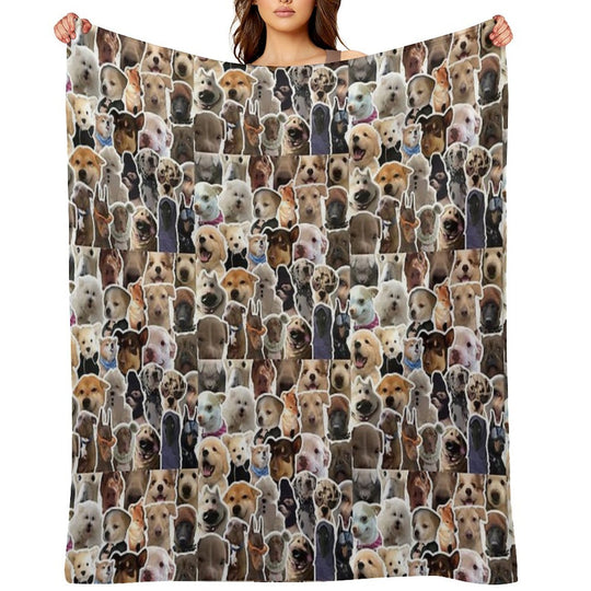 Sticker Stack 15 Compact Throw Blanket