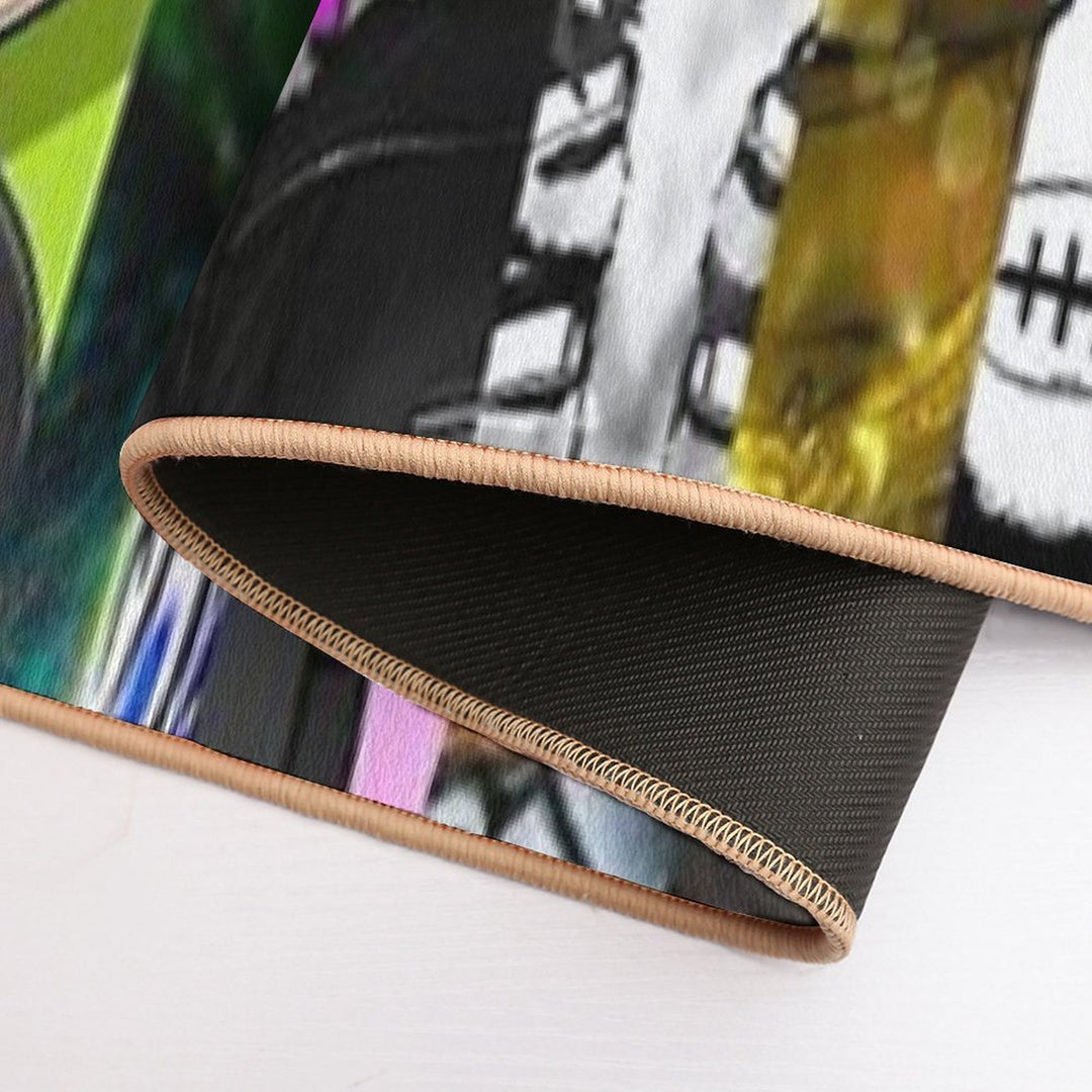 HeadBanger's Banner Durable Bath Mat