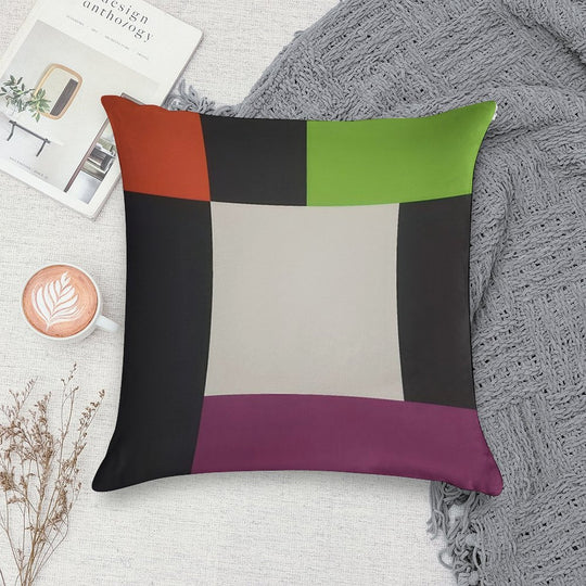 Max Bill Soft Fade-Resistant Throw Pillow