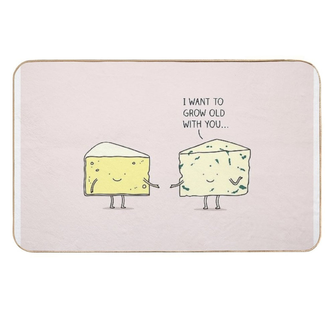 Matured Cheese  High-Traffic Bath Mat