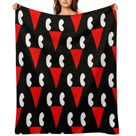 Lil Darkie Merch Lil Darkie Face Logo Gift Halloween Day, Thanksgiving, Christmas Day Versatility Throw Blanket