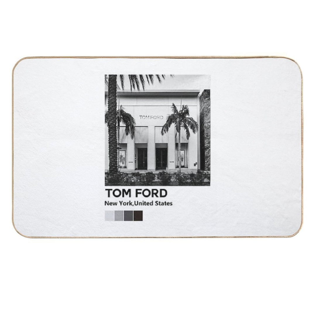 Tom Ford  Fashion Newspaper  Anti-Trip Bath Mat