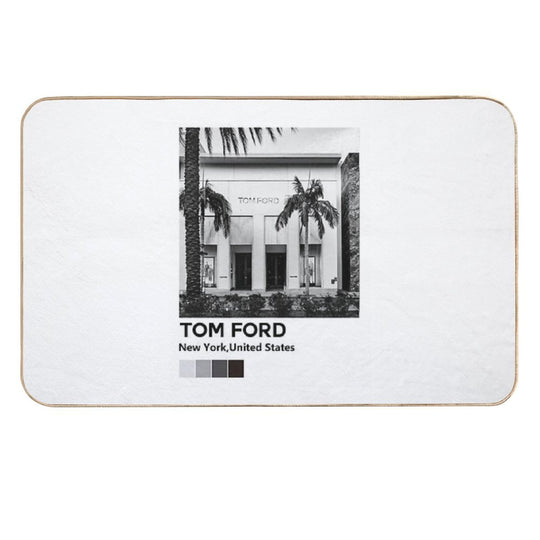 Tom Ford  Fashion Newspaper  Anti-Trip Bath Mat