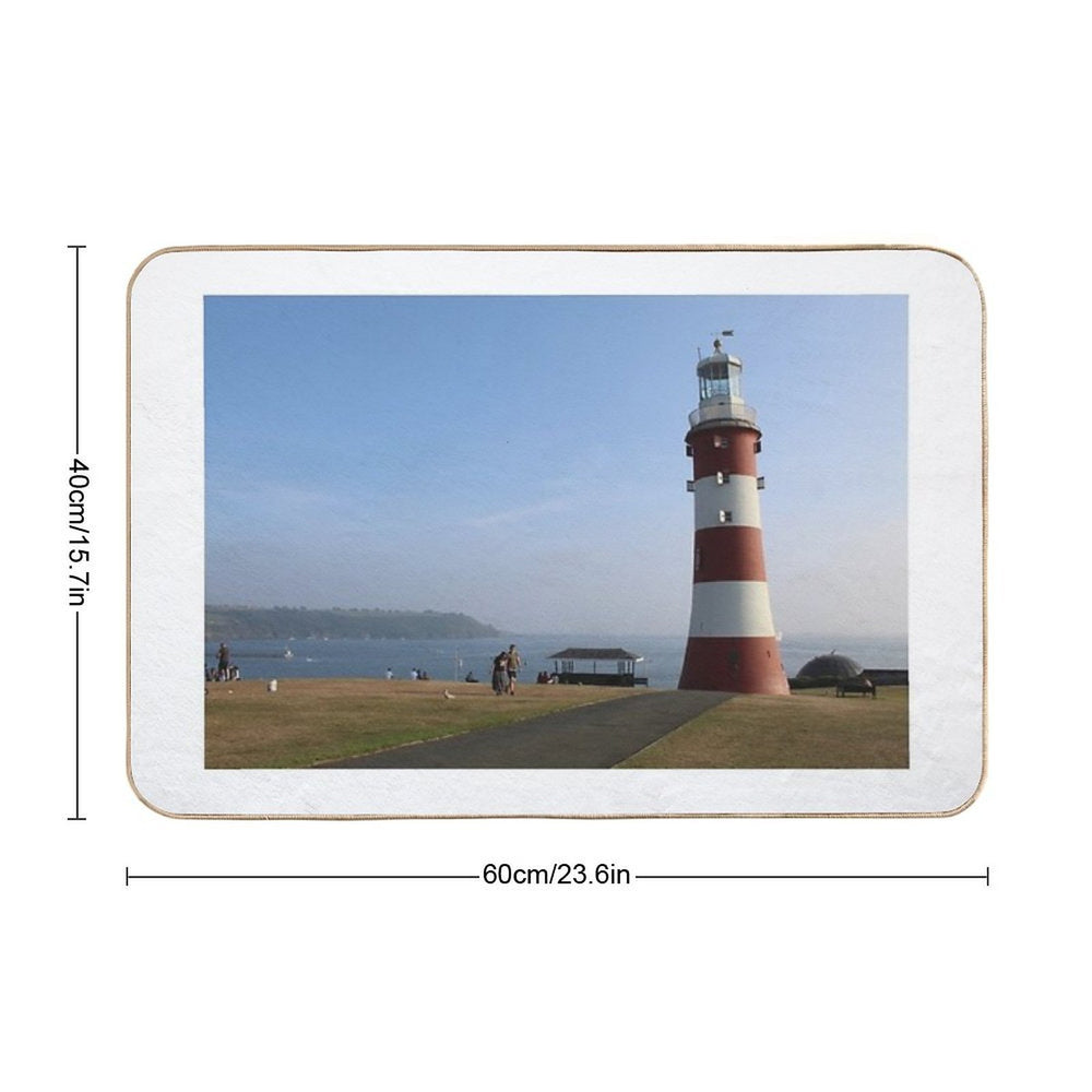 Plymouth Smeaton's Tower  Toxin-Free Bath Mat