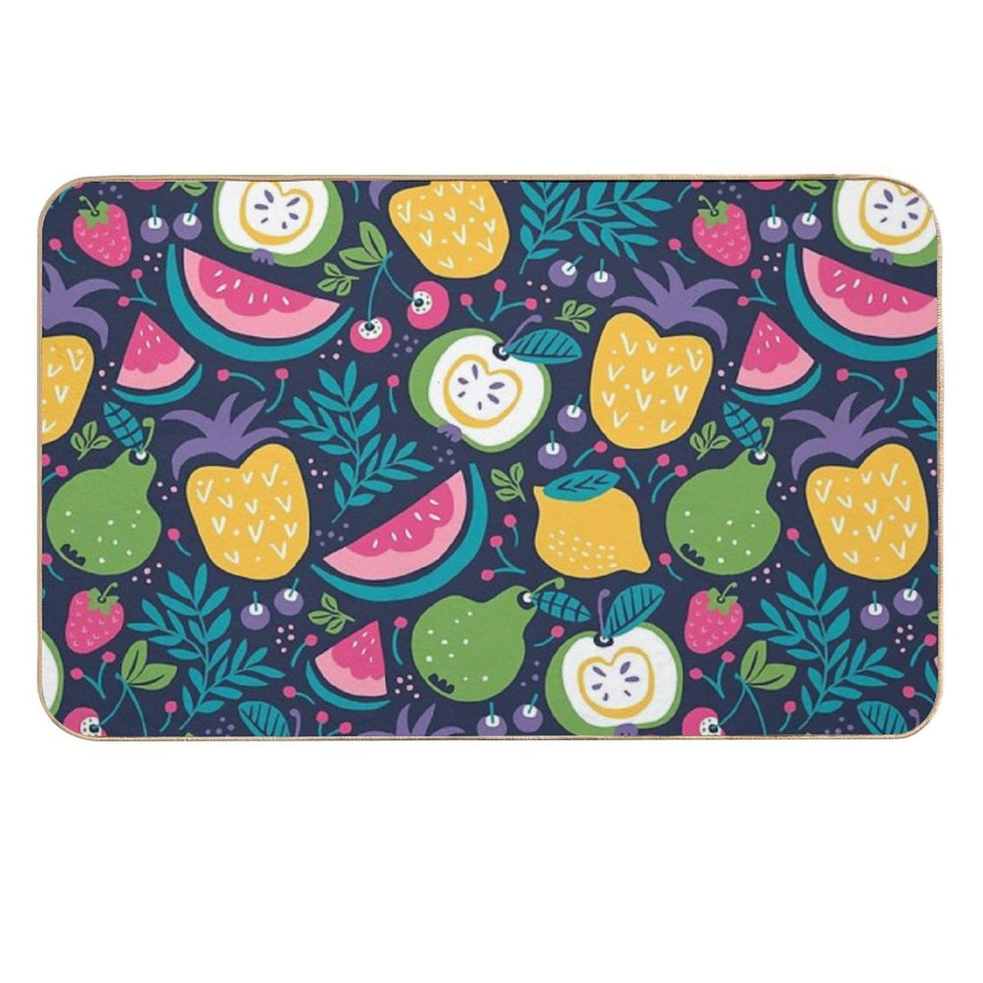 Hello Fruity  Dirt-Trapping Bath Mat