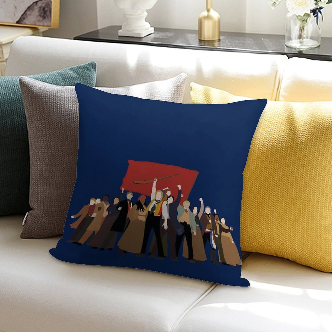 Les Mis One Day More Soft Easy Maintenance Throw Pillow