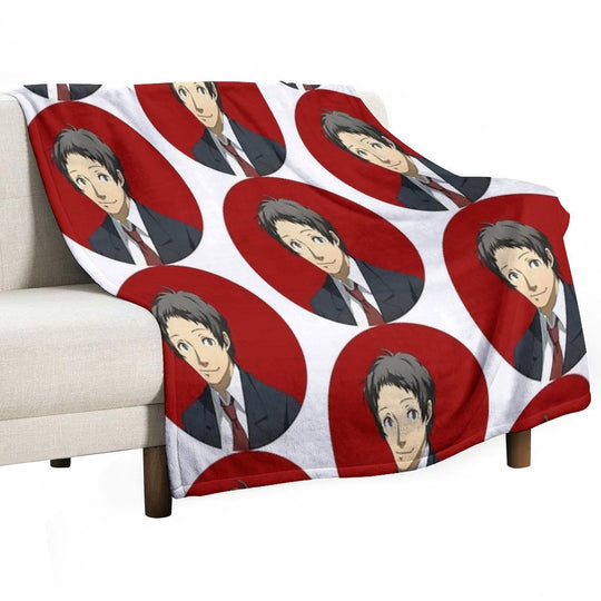 Adachi Portrait Compact Throw Blanket