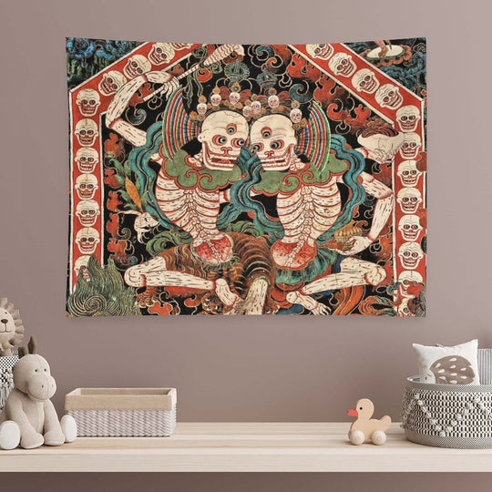 Citipati Thangka Tapestry
