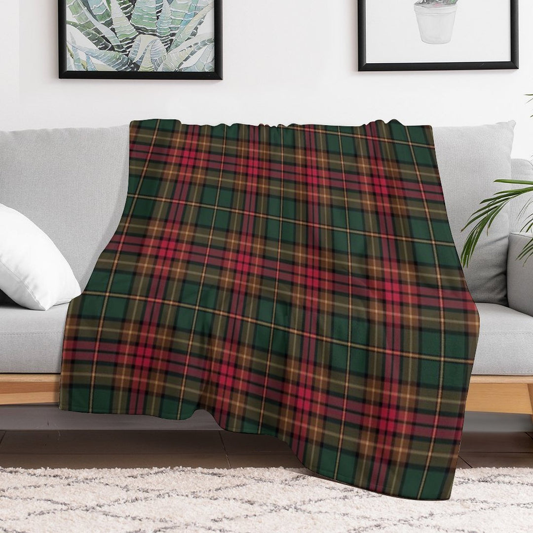 County Cavan Irish Tartan Quick-dry Throw Blanket